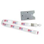 Deys Stationery Store HDFC Life Bank/ Lanyards/ Ribbons for ID Card with Free Holder